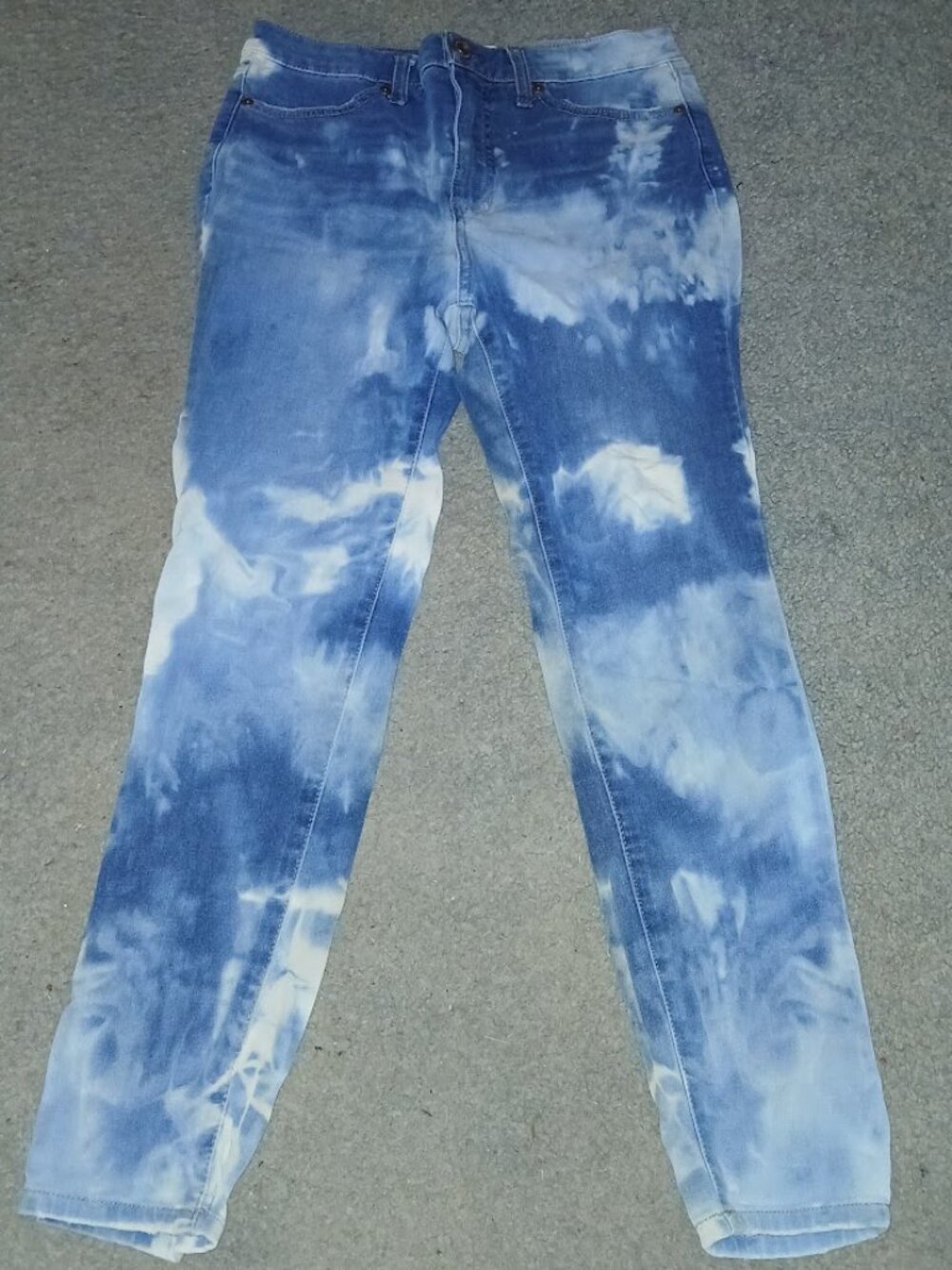 hand Bleached Jeans